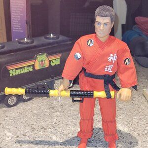 Hasbro GI Joe Series 1993 Warrior with Staff Mint condition perfect flocked hair